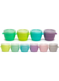 Baby Food Storage Snap And Go Pods, 2Oz, Set Of 6 And 4Oz, Set Of 4