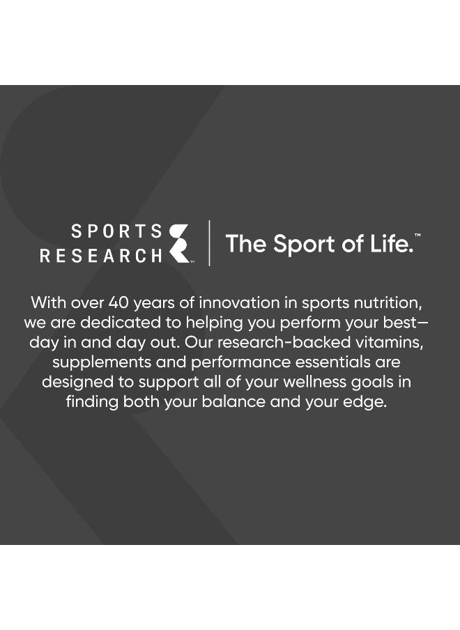 SPORTS RESEARCH - Sports Research, CoQ10, USP Grade with BioPerine, 100 mg, 30 Veggie Softgels - Image 1