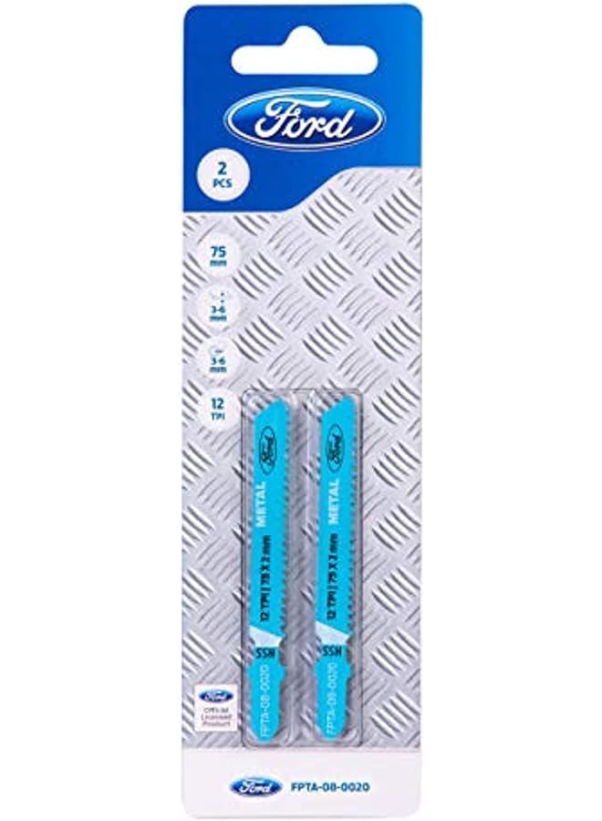 فورد 12 شفرات منشار Tpi T لقطع المعادن والصلب 75 مم Fpta 08 0020 2 قطعة - Image 1