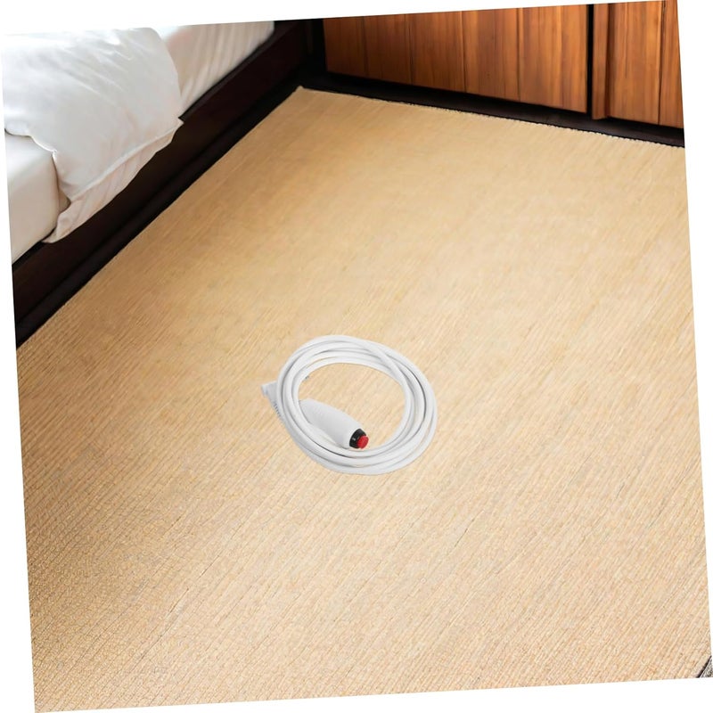 Push Buttons Cord Replacement Nurse Call Cord Red Call Buttons 6.35mm Plug Cable with Bed Sheet Clip for Nurse Station Medical Alert Systems - Image 5