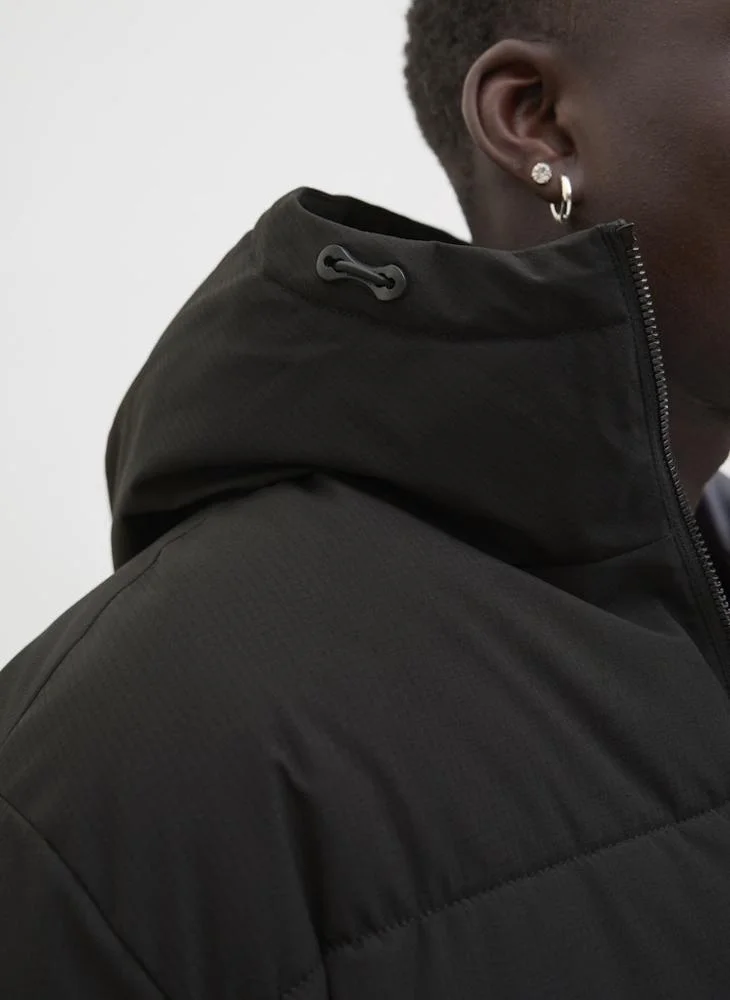 JACK & JONES Essential Puffer Jacket With Hood