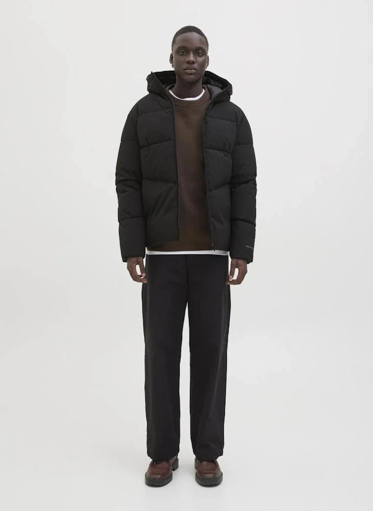 JACK & JONES Essential Puffer Jacket With Hood