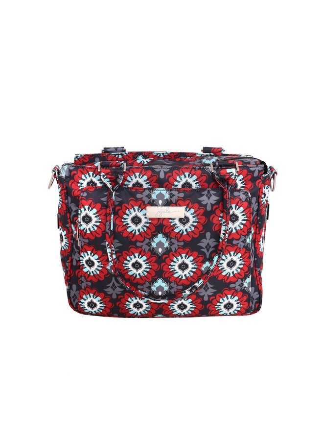 JuJuBe JuJuBe Be Classy Structured Multi-Functional Diaper Bag/Purse, Classic Collection - Sweet Scarlet  - Image 3