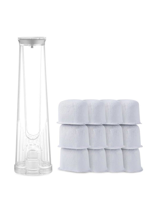 Revorit Tall Filter Holder and 12 charcoal Water Filters - Image 1