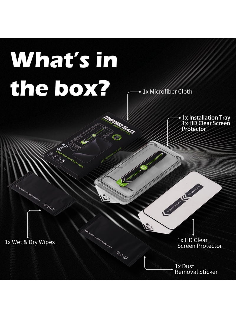 Toby HD Tempered Glass Screen Protector for iPhone 13 2 Pack - Image 4