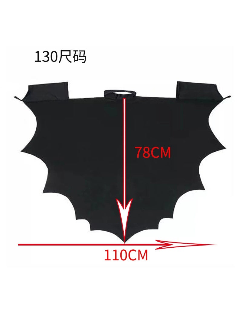 NIBEMINENT Halloween batsleeved cape children's costume performance costume - Image 2