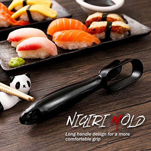 MarcZero Sushi Making Kit, 22 in 1 Bazooka Roller With Bamboo Mat, Knife, Chopsticks, Molds, DIY Machine for Beginner - Image 5