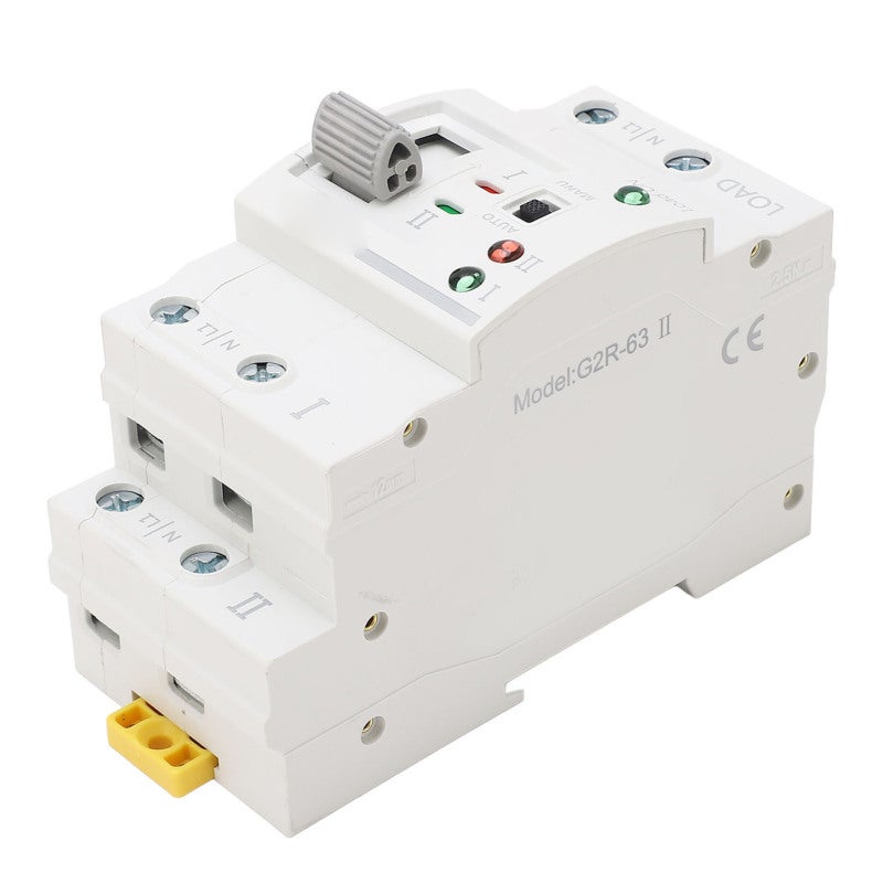 GEYA Dual Power Automatic Transfer Switch 25A 690VAC Insulation Voltage - Less Than 50ms Transfer Speed PC Flame Retardant for 50 to 60Hz AC Systems - Image 4
