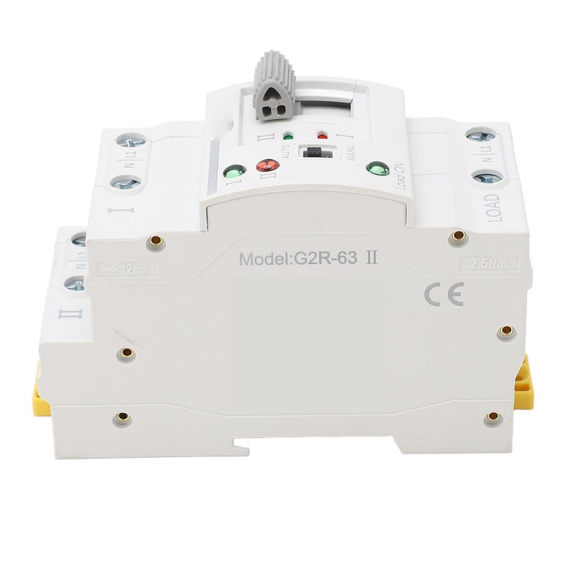 GEYA Dual Power Automatic Transfer Switch 25A 690VAC Insulation Voltage - Less Than 50ms Transfer Speed PC Flame Retardant for 50 to 60Hz AC Systems - Image 3