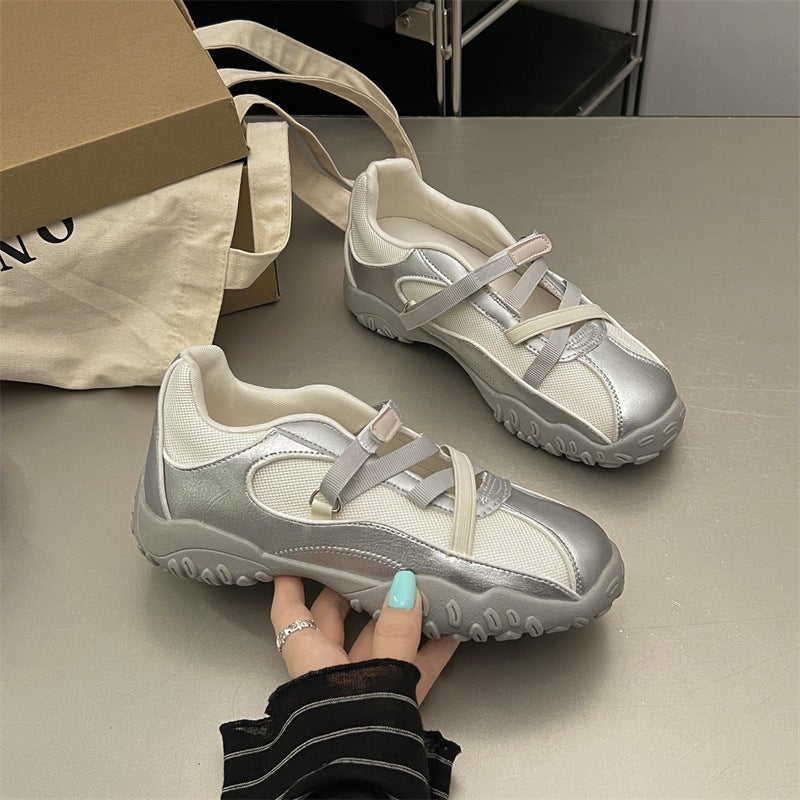 Mint Summer 5.5 Height-Increasing Ballet Style Sandals Women'S Summer Breathable Mary Jane Platform Casual Sports Training Shoes - Image 3