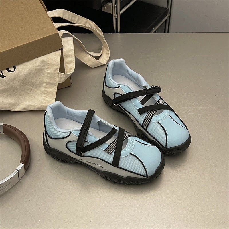 Mint Summer 5.5 Height-Increasing Ballet Style Sandals Women'S Summer Breathable Mary Jane Platform Casual Sports Training Shoes - Image 4