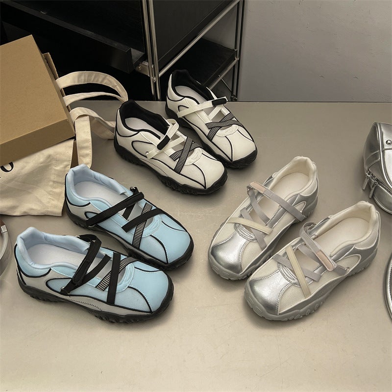 Mint Summer 5.5 Height-Increasing Ballet Style Sandals Women'S Summer Breathable Mary Jane Platform Casual Sports Training Shoes - Image 2