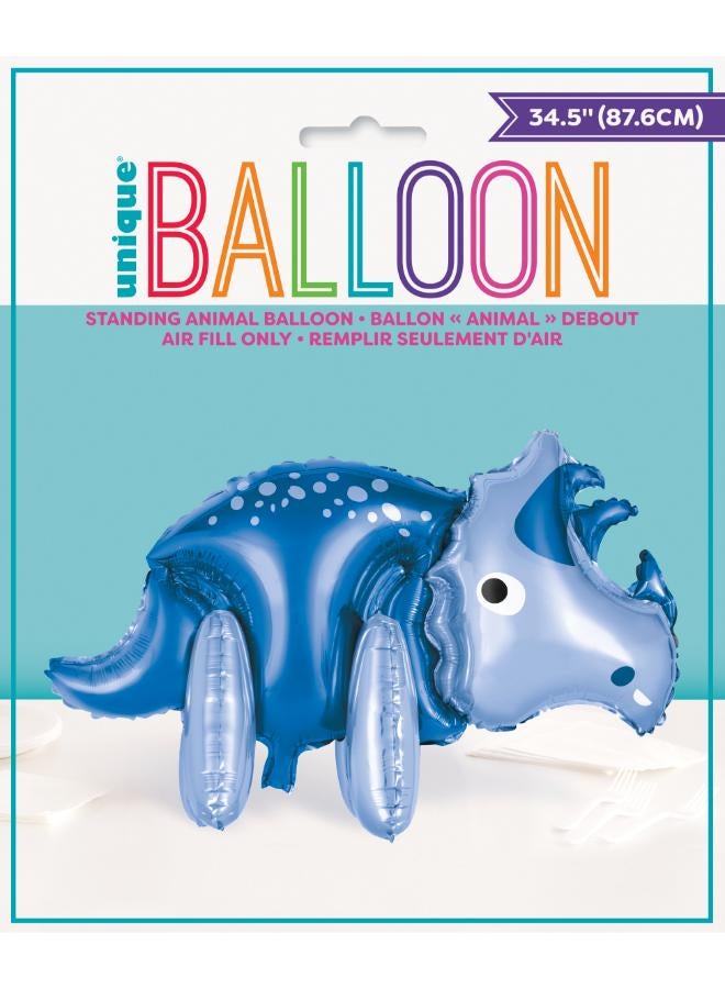 Unique Giant Stand Dino Balloon Centerpiece 34.5" - Image 2