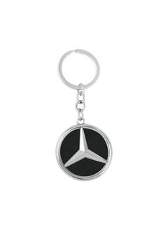 Mercedes-Benz Metal Car Keychain with Brand Logo - Durable Key Ring for Cars  - Image 4