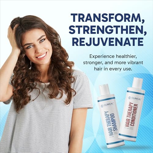 Clinical Effects Hair Therapy Shampoo and Conditioner Set Hair Growth Shampoo and Conditioner for Thinning Hair Biotin Saw Palmetto and DHT Blocking Ingredients USA Made 2 Bottles 8 fl oz - Image 5