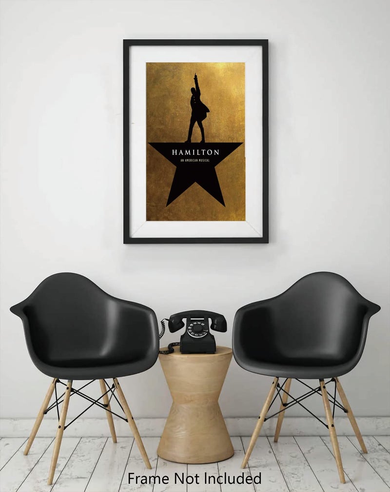 FatCat Wall Graphics XIHOO Christ-EZ Hamilton an American Musical Broadway Paper Poster - No Frame - Matte poster Frameless Gift 12 x 18 inch(30cm x 46cm) - Image 5