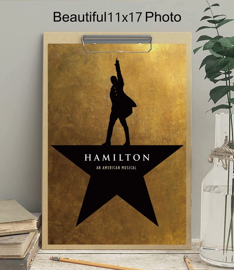 FatCat Wall Graphics XIHOO Christ-EZ Hamilton an American Musical Broadway Paper Poster - No Frame - Matte poster Frameless Gift 12 x 18 inch(30cm x 46cm) - Image 3