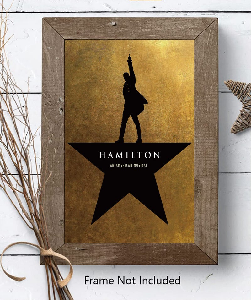 FatCat Wall Graphics XIHOO Christ-EZ Hamilton an American Musical Broadway Paper Poster - No Frame - Matte poster Frameless Gift 12 x 18 inch(30cm x 46cm) - Image 4