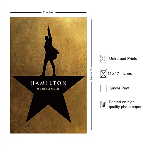 FatCat Wall Graphics XIHOO Christ-EZ Hamilton an American Musical Broadway Paper Poster - No Frame - Matte poster Frameless Gift 12 x 18 inch(30cm x 46cm) - Image 2