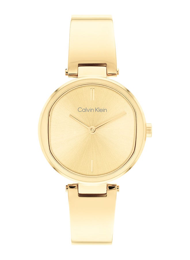 CALVIN KLEIN - Women's Analog Round Shape Stainless Steel Wrist Watch 25200309 - 30 Mm - Image 1