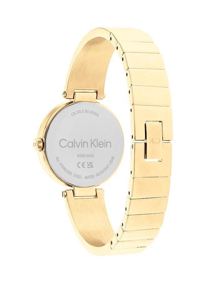 CALVIN KLEIN - Women's Analog Round Shape Stainless Steel Wrist Watch 25200309 - 30 Mm - Image 1