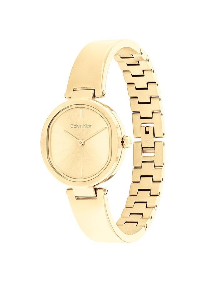 CALVIN KLEIN - Women's Analog Round Shape Stainless Steel Wrist Watch 25200309 - 30 Mm - Image 1