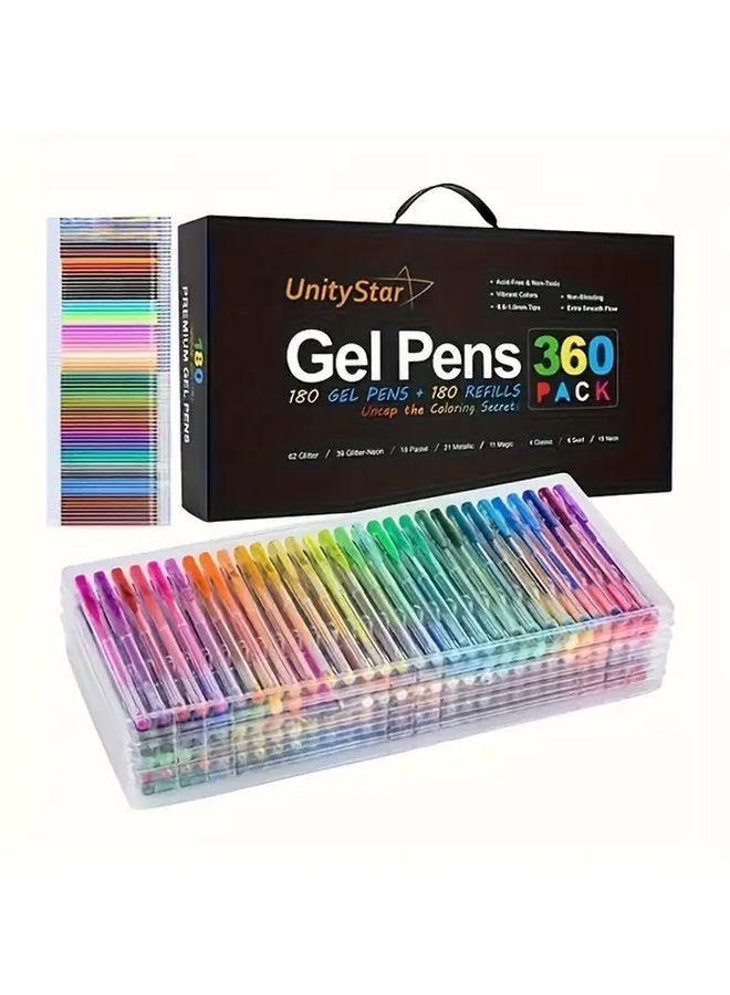36 Color Watercolor Marker Set With Random 36 Color Refills For Adult Artists Sketching Illustration And Rock Painting Bright Colors Waterbased Ink Smooth Application Drawing Marker Pens Art Students Hobby Painters - Image 4
