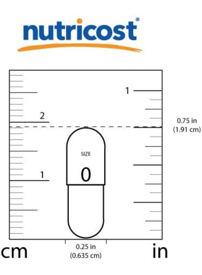 Nutricost ثيوبرومين 400 ملغ، 90 كبسولة نباتية خالية من الغلوتين، غير معدلة وراثيًا - Image 5