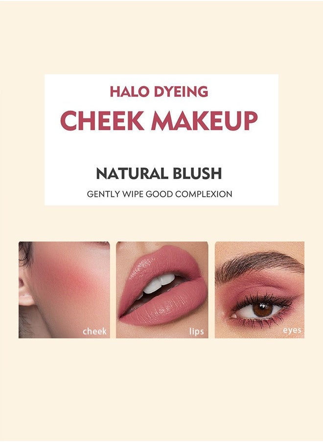 Jaysuing Multi Functional Make Up Pen,Blush Beauty Wand, Liquid Face Blush with Cushion Applicator, Silky Smooth Cream Natural Matte Finish, Blush Stick Makeup for Cheek Lip eye, Cruelty-free(Peach Pink)  - Image 4