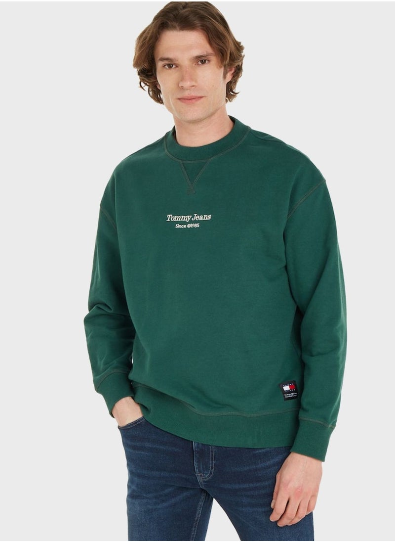 TOMMY JEANS - Logo Sweatshirt - Image 1