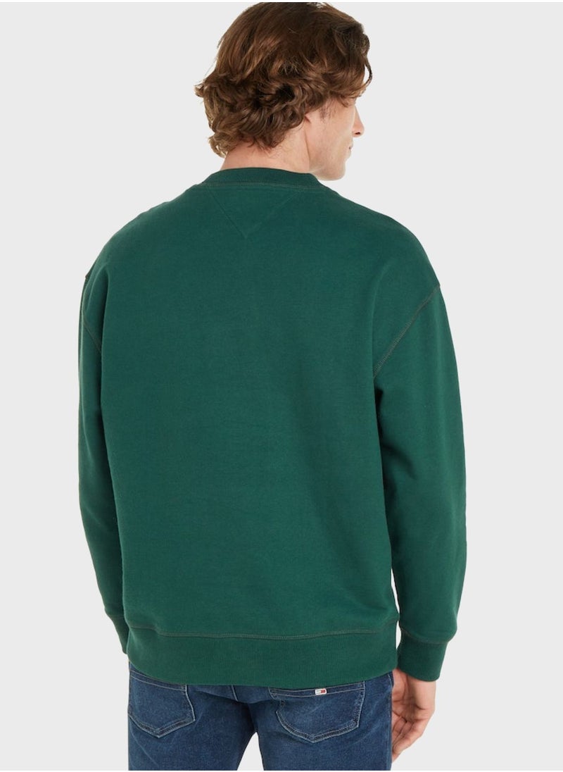 TOMMY JEANS - Logo Sweatshirt - Image 1