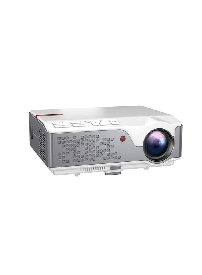 Rigal RD-826 LED Mini Projector 1080P Full HD, 7000 Lumens, 4000:1 Contrast, Portable Home Theater - Image 1