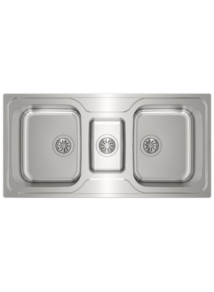 تيكا كلاسيك 2½ وعاء 100 سم داخلي من الفولاذ المقاوم للصدأ - Image 1