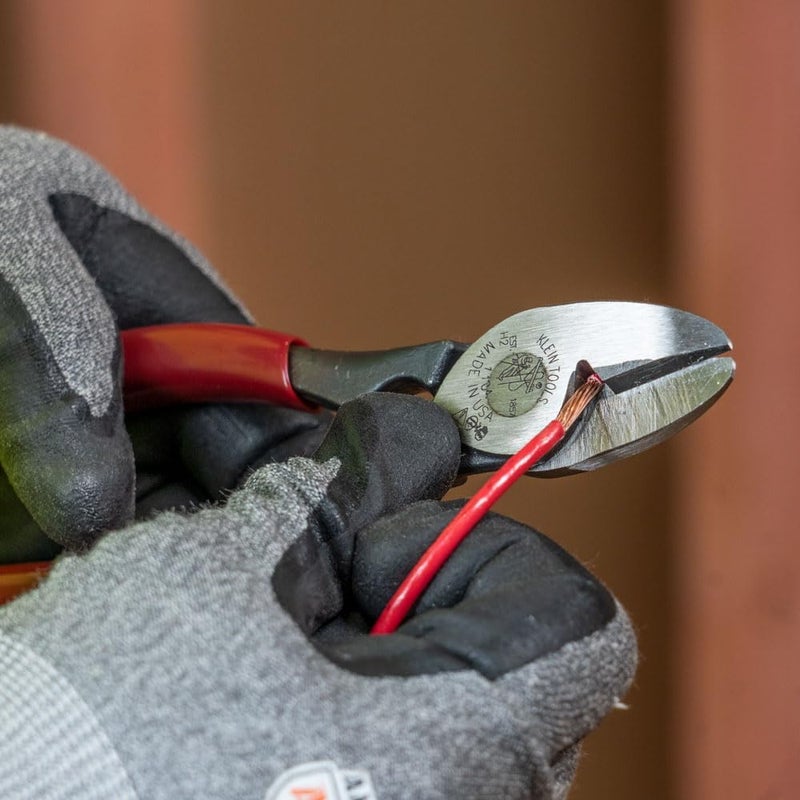 Klein Tools قاطع كابل BX 1104 ومقص متعدد الاستخدامات، صنع في الولايات المتحدة الأمريكية - Image 3