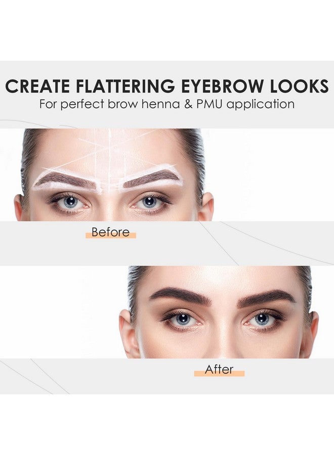 Simpout White Brow Mapping String - 30M Pre-inked Eyebrow Mapping String Thread for Henna Tinting and Permanent Makeup, Essential Brow Microblading Supplies - Image 5