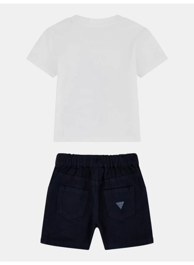 GUESS Kids Short Sleev T-Shirt And Shorts