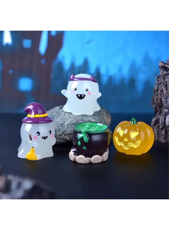 Multicolor Soot Sprites Halloween Resin Car Decor Funny Dashboard Statue - Image 4