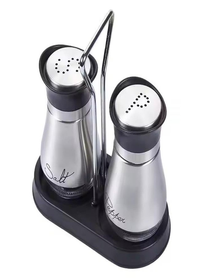 Hidak Salt and Pepper Shaker Set/Farmhouse Style Kitchen Decor,Easy Refill,Spill-Proof Lids for Home or Restaurant Classic Design - Image 1