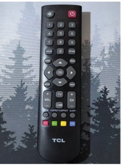 HuHa Remote Control For Tcl Smart Tv Black 