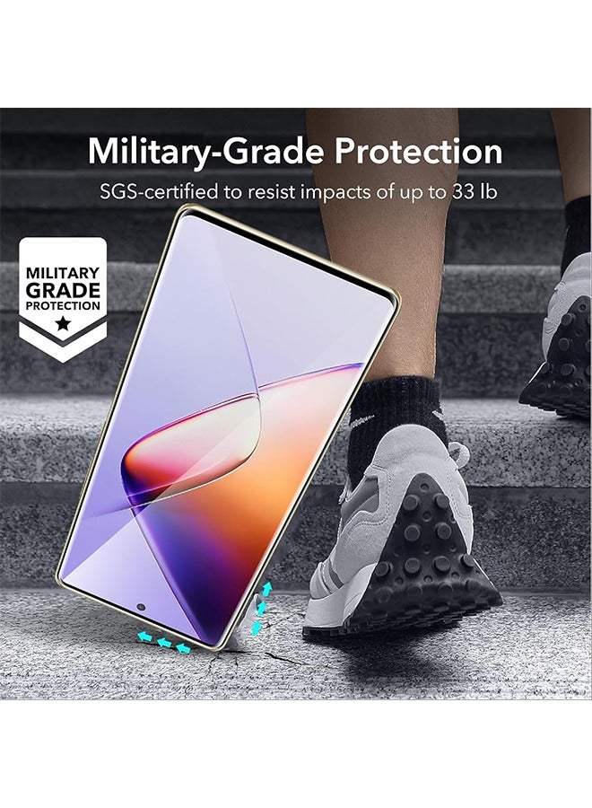 X-level Infinix Note 40 Pro +/ Note 40 Pro 5G Screen Protector, 3D Curved Tempered Glass Anti Scratch 9H hardness for Infinix Note 40 Pro + / 40 Pro 5G - Image 3