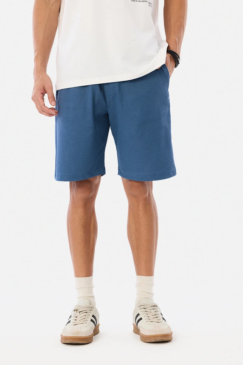 SNITCH شورت بقصة عادية بنقوش