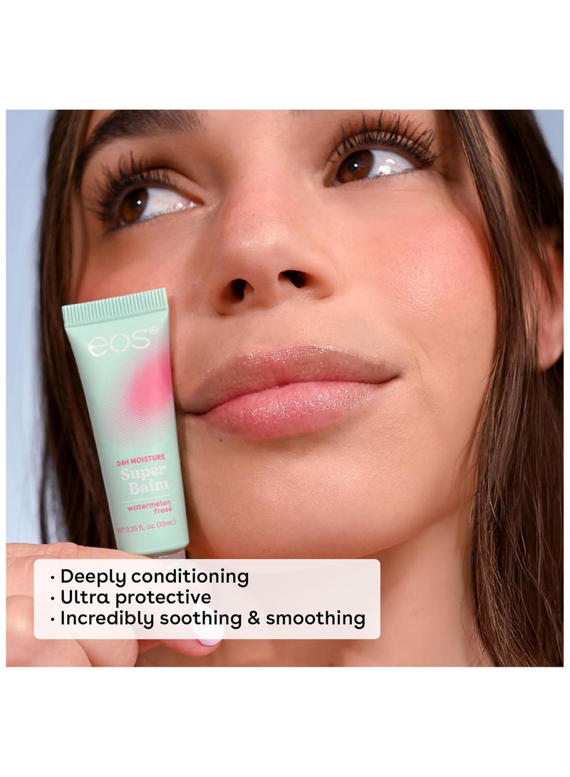 eos 24H Moisture Super Balm- Coconut Milk & Honey Apple, Lip Mask, Day or Night Lip Treatment, Made for Sensitive Skin, 0.35 fl oz, 2-Pack - Image 2