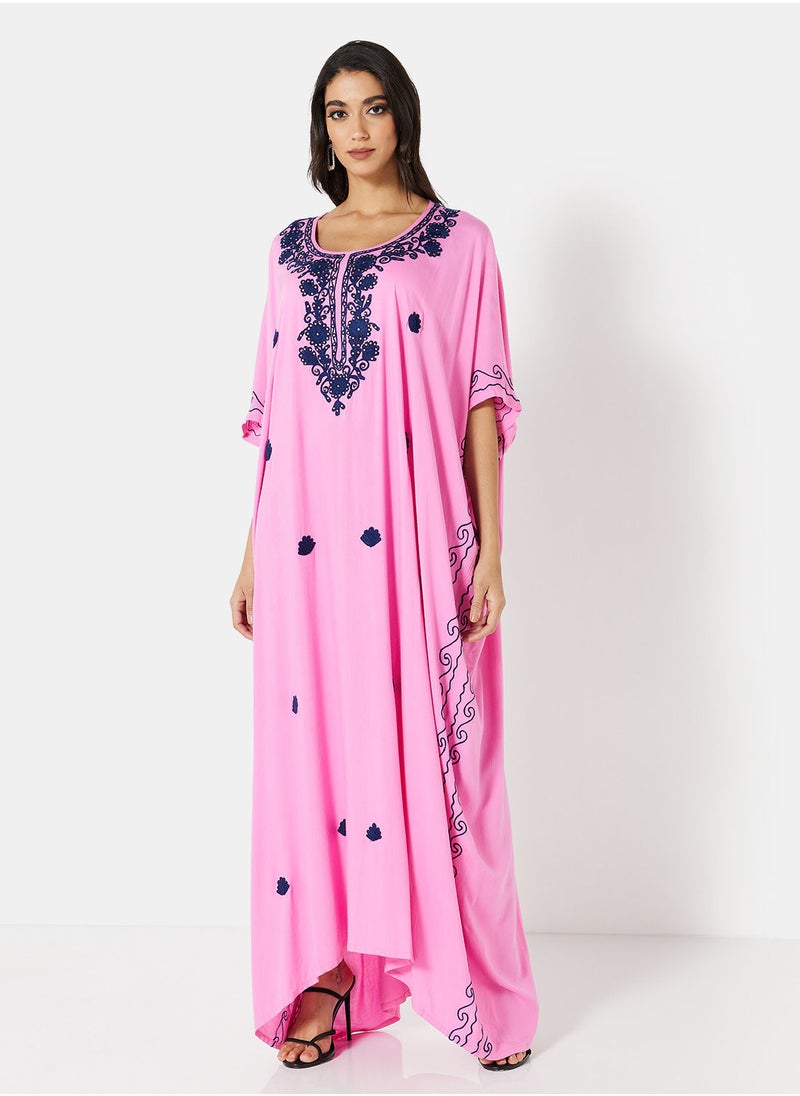 ARABIAN CLOSET EMBROIDERED KAFTAN  - Image 4