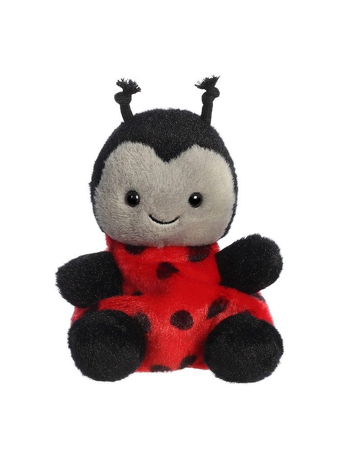Aurora® Adorable Palm Pals™ Lil Spots Ladybug™ Stuffed Animal - Pocket-Sized Play - Collectable Fun - Red 5 Inches - Image 1