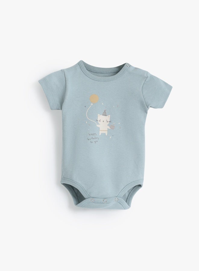 Junior Baby UniSex Cotton Bodysuit Pack of 3 - Image 2