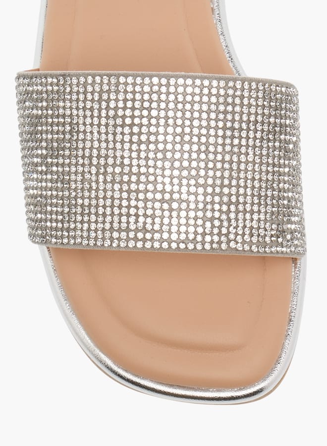 سيليست صنادل بناتي سهلة الارتداء مزينة - Image 2