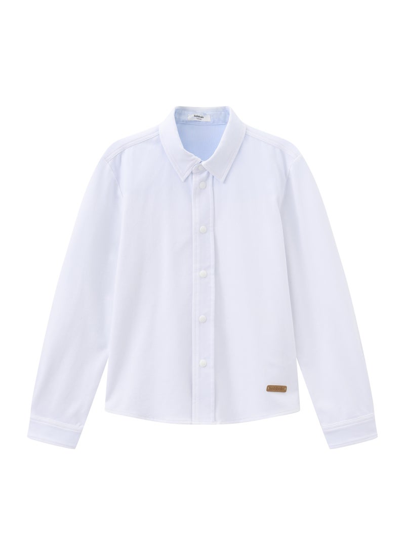 Balabala Kids Unisex Knit long sleeve shirt - Image 1