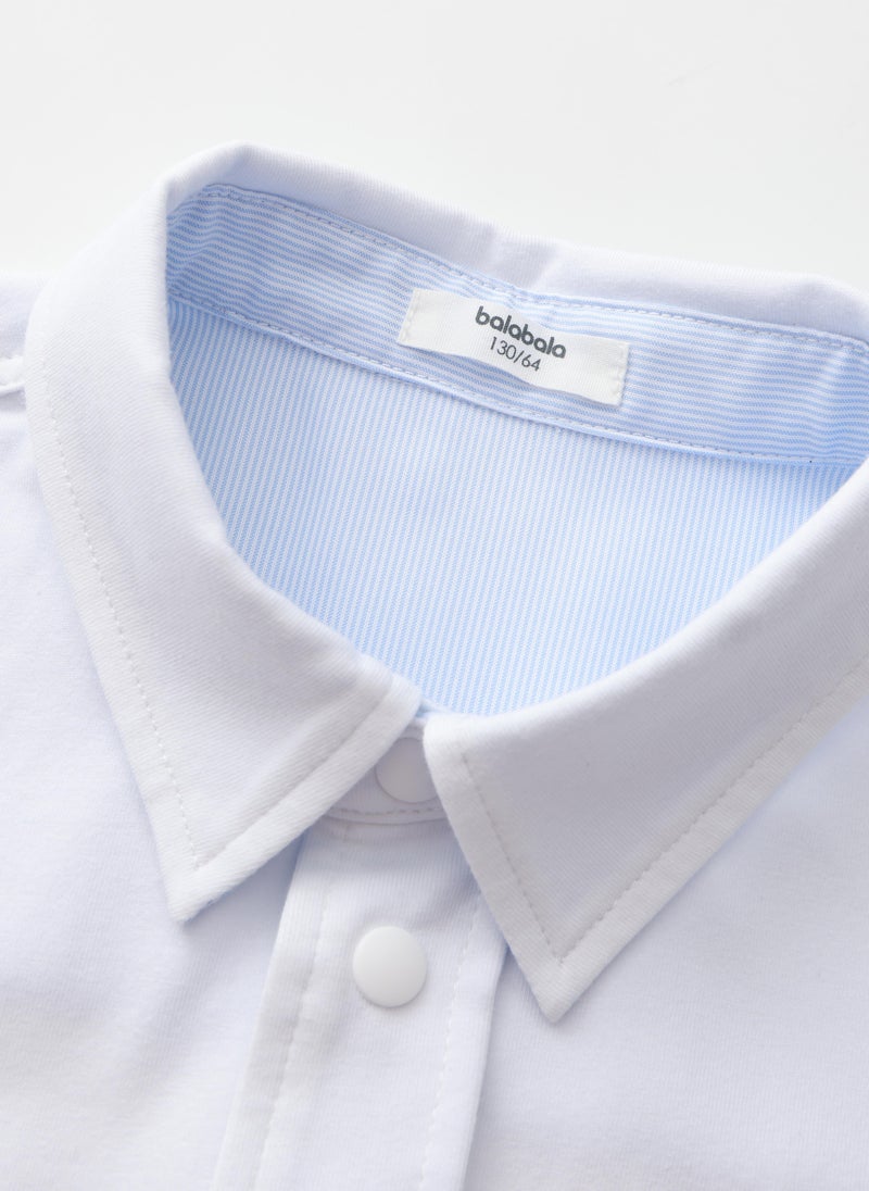 Balabala Kids Unisex Knit long sleeve shirt - Image 3