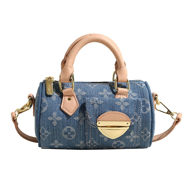 Denim Crossbody Bag - Image 5