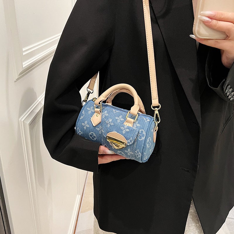 Denim Crossbody Bag - Image 3